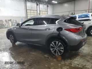 2019 Infiniti QX30 Luxe z VIN SJKCH5CRXKA008419, wystawiony jako Copart lot #46159125 z przebiegiem 90 609 mil mil oraz Szkoda całkowita • Salvage title. Historia ofert i sprzedaży dostępna na DreamBid. Obrazek 2.