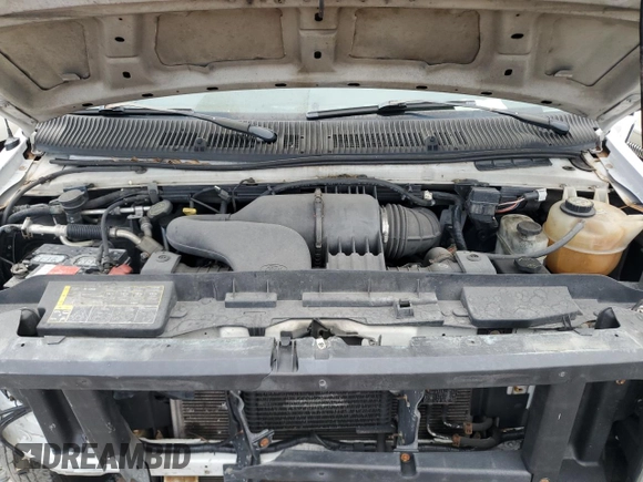 2008 Ford Econoline Passenger XL with VIN 1FMNE11LX8DA59238, listed as a Copart auction lot 63818385 with 170,959 mi miles and Salvage title. Bid and sale history available at DreamBid. Image 12.
