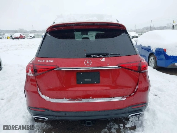 2023 Mercedes-Benz GLE with VIN 4JGFB4JE6PA927963, listed as a IAAI auction lot 41288502 with NaN miles. Bid and sale history available at carsss.com. Image 16.