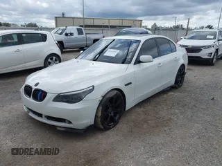 2006 BMW 5 Series 550i with VIN WBANB53576CP03135, listed as a IAAI auction lot 41621042 with 117,989 mi miles and . Bid and sale history available at DreamBid. Image 2.