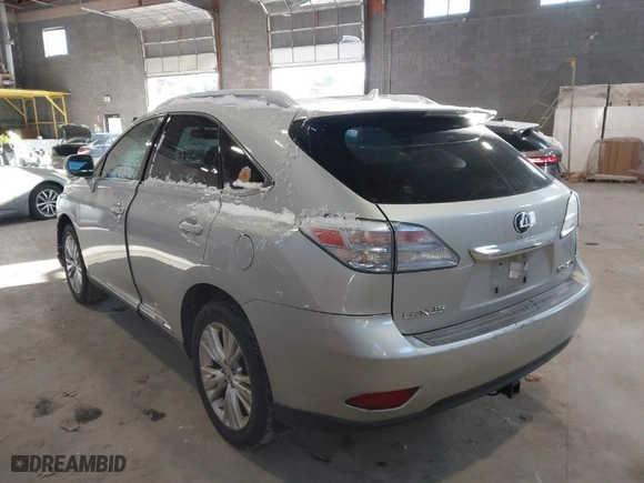 2010 Lexus RX 450h with VIN JTJBC1BA8A2012461, listed as a IAAI auction lot 41379068 with NaN miles. Bid and sale history available at carsss.com. Image 14.