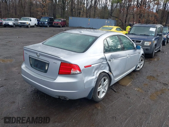 2004 Acura TL with VIN 19UUA66214A048179, listed as a IAAI auction lot 41967145 with 176,953 mi miles. Bid and sale history available at carsss.com. Image 4.
