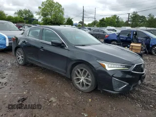 2022 Acura ILX Premium with VIN 19UDE2F79NA000696, listed as a Copart auction lot 58708225 with 16,292 mi miles and Clean title. Bid and sale history available at DreamBid. Image 4.