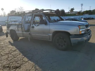 2003 Chevrolet Silverado 1500 LS with VIN 1GCEC19V43Z190578, listed as a Copart auction lot 46989365 with 0 mi miles and Non Repairable. Bid and sale history available at carsss.com. Image 4.