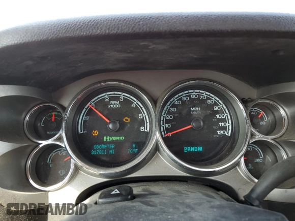 2009 Chevrolet Silverado 1500 with VIN 3GCFK13579G226286, listed as a Copart auction lot 54404645 with 317,811 mi miles and Clean Title. Bid and sale history available at DreamBid. Image 9.