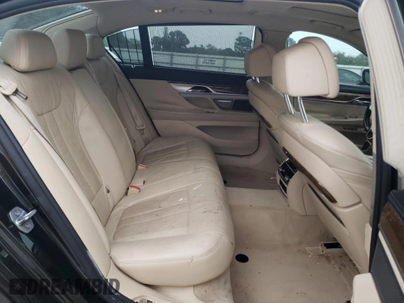 2016 BMW 7 Series 740i with VIN WBA7E2C56GG504344, listed as a Copart auction lot 79948323 with 85,993 mi miles. Bid and sale history available at carsss.com. Image 10.