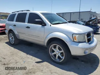 2007 Dodge Durango SLT with VIN 1D8HB48P97F551834, listed as a Copart auction lot 60083815 with 209,826 mi miles and Salvage title. Bid and sale history available at DreamBid. Image 4.