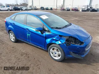2019 Ford Fiesta SE with VIN 3FADP4BJ0KM126875, listed as a IAAI auction lot 41784022 with 88,846 mi miles. Bid and sale history available at carsss.com. Image 1.