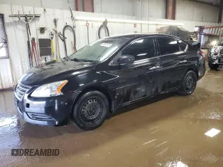 2015 Nissan Sentra S with VIN 3N1AB7APXFY299646, listed as a Copart auction lot 50869775 with 63,649 mi miles and Salvage Title. Bid and sale history available at carsss.com. Image 1.