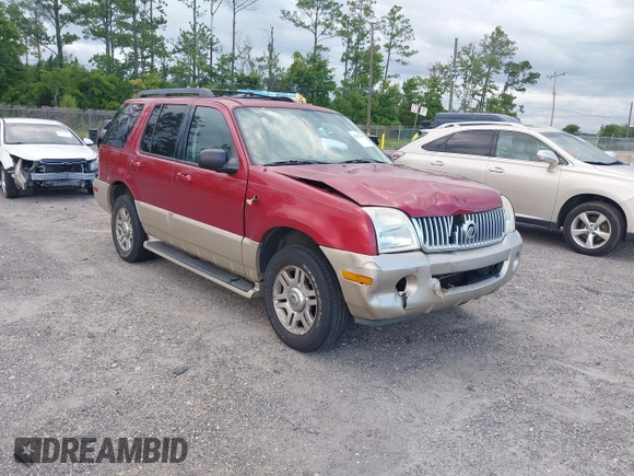2005 Mercury Mountaineer Convenience with VIN 4M2ZU66W75UJ01248, listed as a IAAI auction lot 42623648 with 222,403 mi miles and . Bid and sale history available at DreamBid. Image 1.