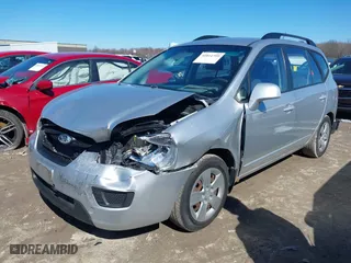 2009 Kia Rondo LX with VIN KNAFG528697273077, listed as a IAAI auction lot 41814759 with NaN miles. Bid and sale history available at carsss.com. Image 17.