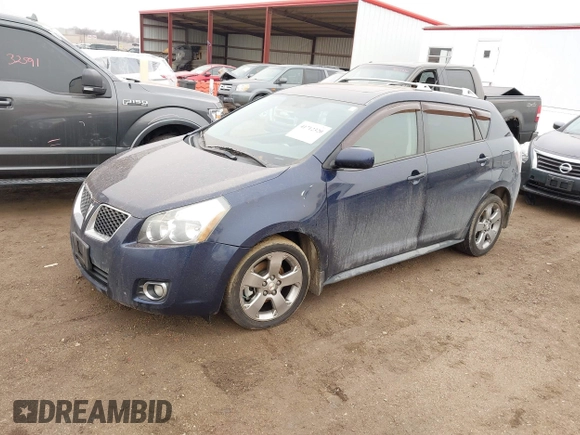 2009 Pontiac Vibe with VIN 5Y2SM67009Z421568, listed as a IAAI auction lot 41712320 with 88,471 mi miles. Bid and sale history available at carsss.com. Image 2.