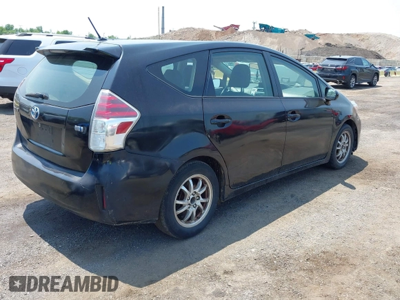 2015 Toyota Prius Two with VIN JTDZN3EU8FJ033613, listed as a IAAI auction lot 42424962 with 374,460 mi miles and . Bid and sale history available at DreamBid. Image 4.