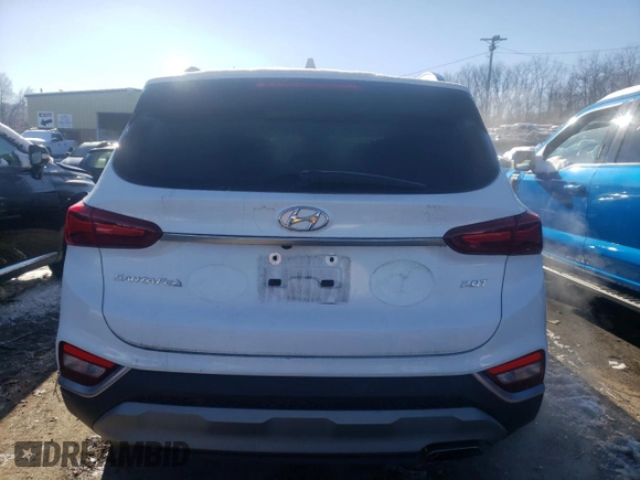 2019 Hyundai Santa Fe Limited with VIN 5NMS53AA3KH107209, listed as a Copart auction lot 70795322 with 28,978 mi miles. Bid and sale history available at carsss.com. Image 6.