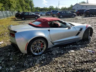 2019 Chevrolet Corvette Grand Sport 2LT with VIN 1G1YY3D73K5114173, listed as a Copart auction lot 69749034 with 0 mi miles and Salvage Title. Bid and sale history available at carsss.com. Image 3.