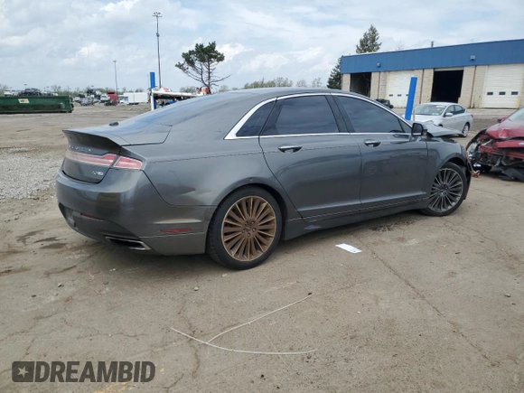 2015 Lincoln MKZ with VIN 3LN6L2J9XFR625584, listed as a Copart auction lot 54835625 with 169,062 mi miles and Clean title. Bid and sale history available at DreamBid. Image 3.