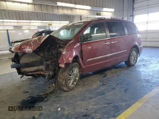 2016 Chrysler Town & Country Touring z VIN 2C4RC1CG4GR166521, wystawiony jako Copart lot #87819135 z przebiegiem 151 013 mil mil oraz Szkody całkowita. Historia ofert i sprzedaży dostępna na DreamBid. Obrazek 1.