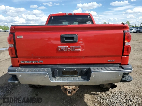 2015 GMC Sierra 2500HD SLT with VIN 1GT12ZEGXFF103781, listed as a Copart auction lot 58425885 with 292,156 mi miles and Clean title. Bid and sale history available at DreamBid. Image 6.