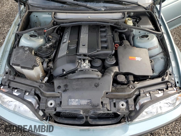 2005 BMW 3 Series 325i with VIN WBAEV33465KX09838, listed as a Copart auction lot 48338335 with 165,500 mi miles and Salvage Title. Bid and sale history available at carsss.com. Image 11.