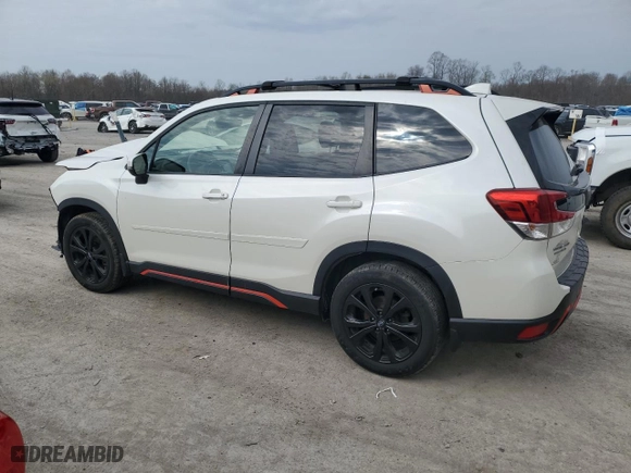 2019 Subaru Forester Sport with VIN JF2SKAPC0KH587573, listed as a Copart auction lot 53699535 with 71,801 mi miles and Salvage Title. Bid and sale history available at carsss.com. Image 2.