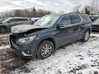 2020 Chevrolet Traverse LT Cloth with VIN 1GNERGKW8LJ200474, listed as a Copart auction lot 41851265 with 86,946 mi miles and Salvage Title. Bid and sale history available at carsss.com. Image 1.