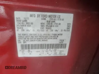 2016 Lincoln MKX Select z VIN 2LMTJ8KR1GBL36642, wystawiony jako Copart lot #52174735 z przebiegiem 107 827 mil mil oraz Szkoda całkowita • Salvage title. Historia ofert i sprzedaży dostępna na DreamBid. Obrazek 12.