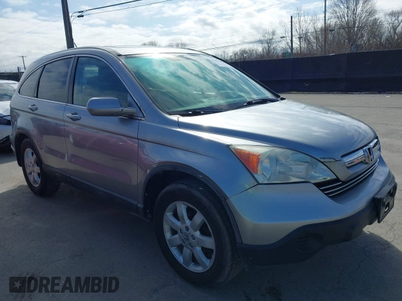 2008 Honda CR-V EX-L with VIN 5J6RE487X8L016499, listed as a IAAI auction lot 41842294 with 237,510 mi miles. Bid and sale history available at carsss.com. Image 1.