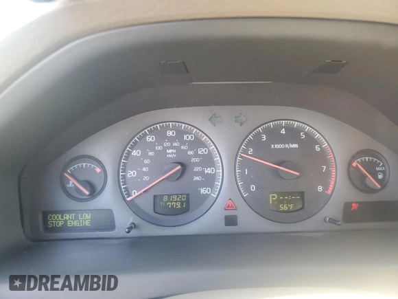 2002 Volvo S80 z VIN YV1TS91D521261855, wystawiony jako Copart lot #41885225 z przebiegiem 81 920 mil mil oraz Szkoda całkowita • Salvage title. Historia ofert i sprzedaży dostępna na DreamBid. Obrazek 9.