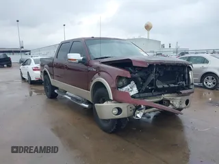 2009 Ford F-150 XL with VIN 1FTPW12V49KC53531, listed as a IAAI auction lot 41472665 with 211,753 mi miles. Bid and sale history available at carsss.com. Image 1.