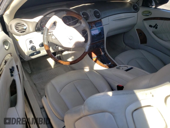 2006 Mercedes-Benz CLK-Class 3.5L with VIN WDBTK56G26T063518, listed as a Copart auction lot 76255904 with 69,135 mi miles and Clean Title. Bid and sale history available at carsss.com. Image 8.