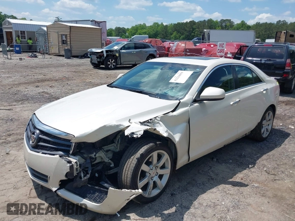 2014 Cadillac ATS Standard RWD with VIN 1G6AA5RA6E0171128, listed as a IAAI auction lot 42226859 with 90,308 mi miles and . Bid and sale history available at DreamBid. Image 6.
