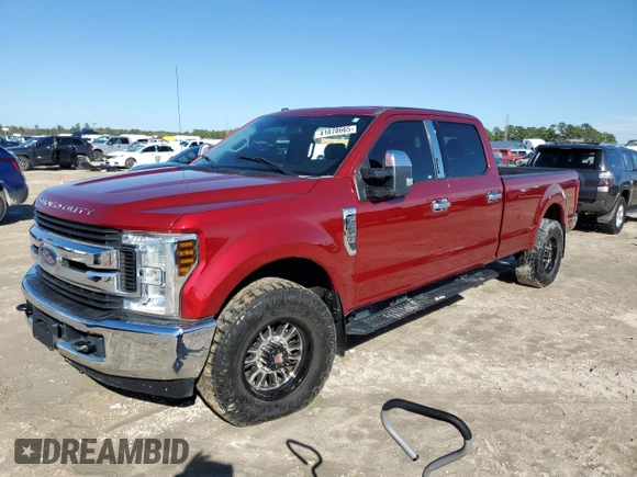 2019 Ford Super Duty F-250 SRW XL with VIN 1FT7W2A69KED50437, listed as a Copart auction lot 41878665 with Not Provided miles and Non Repairable. Bid and sale history available at carsss.com. Image 1.