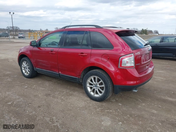 2009 Ford Edge SEL with VIN 2FMDK38C49BA81880, listed as a IAAI auction lot 41627083 with 187,777 mi miles. Bid and sale history available at carsss.com. Image 3.