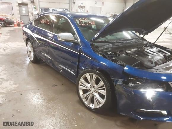 2014 Chevrolet Impala LTZ with VIN 1G1155S32EU100295, listed as a IAAI auction lot 41684026 with 161,175 mi miles. Bid and sale history available at carsss.com. Image 6.