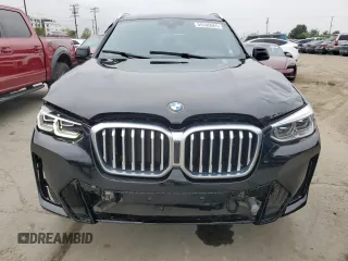 2024 BMW X3 sDrive30i with VIN WBX47DP01RN277348, listed as a Copart auction lot 55596065 with 8,151 mi miles and Salvage Title. Bid and sale history available at DreamBid. Image 5.