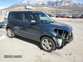 2011 Kia Soul + with VIN KNDJT2A2XB7249309, listed as a Copart auction lot 50217005 with 108,184 mi miles and Salvage Title. Bid and sale history available at carsss.com. Image 4.