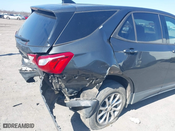 2019 Chevrolet Equinox LS with VIN 3GNAXHEV8KL123710, listed as a IAAI auction lot 41618354 with 42,932 mi miles. Bid and sale history available at carsss.com. Image 17.