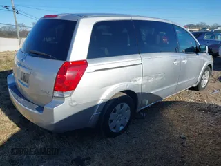 2004 Nissan Quest S with VIN 5N1BV28U14N332319, listed as a IAAI auction lot 41358023 with 1 mi miles. Bid and sale history available at carsss.com. Image 4.