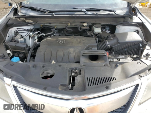 2014 Acura RDX Tech Pkg with VIN 5J8TB3H53EL002695, listed as a Copart auction lot 46033125 with 186,300 mi miles and Salvage Title. Bid and sale history available at carsss.com. Image 13.