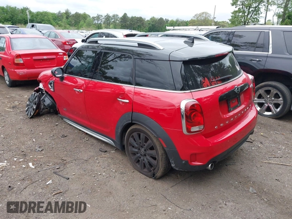 2020 MINI Countryman Cooper S with VIN WMZYX1C09L3L58197, listed as a IAAI auction lot 42303609 with 6 mi miles and . Bid and sale history available at DreamBid. Image 3.