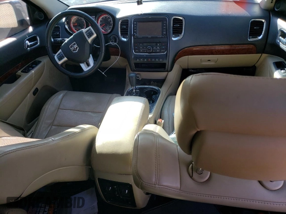 2013 Dodge Durango Citadel with VIN 1C4SDJET3DC580127, listed as a Copart auction lot 54253355 with 173,992 mi miles and Clean Title. Bid and sale history available at carsss.com. Image 8.