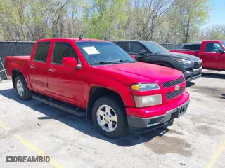 2012 Chevrolet Colorado LT w/1LT with VIN 1GCDSCF97C8135307, listed as a IAAI auction lot 41992658 with 224,343 mi miles. Bid and sale history available at carsss.com. Image 1.