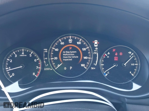 2021 Mazda 3 2.5 Turbo with VIN JM1BPBAY4M1309927, listed as a IAAI auction lot 41367164 with 22,331 mi miles and . Bid and sale history available at DreamBid. Image 7.