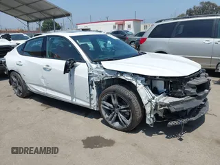 2024 Acura Integra Technology z VIN 19UDE4G77RA028884, wystawiony jako IAAI lot #42444091 z przebiegiem 18 600 mil mil oraz . Historia ofert i sprzedaży dostępna na DreamBid. Obrazek 1.