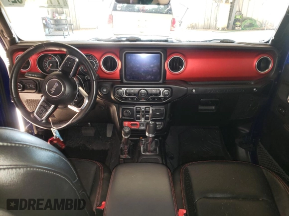 2020 Jeep Wrangler Unlimited Recon with VIN 1C4HJXFN4LW178832, listed as a Copart auction lot 71918762 with Not provided miles and Salvage title. Bid and sale history available at DreamBid. Image 8.