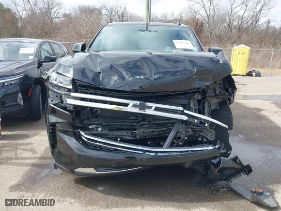 2022 Chevrolet Tahoe LT with VIN 1GNSCNKD6NR273712, listed as a IAAI auction lot 41486664 with 27,661 mi miles. Bid and sale history available at carsss.com. Image 12.