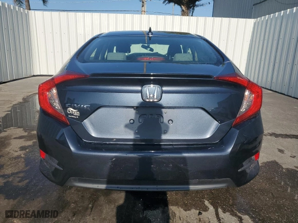 2018 Honda Civic Sedan EX-T with VIN JHMFC1F34JX023863, listed as a Copart auction lot 51356105 with 78,002 mi miles and Clean Title. Bid and sale history available at carsss.com. Image 6.