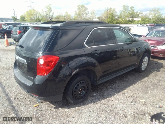 2010 Chevrolet Equinox LT w/1LT with VIN 2CNFLEEY7A6217143, listed as a IAAI auction lot 36431749 with 150,655 mi miles. Bid and sale history available at carsss.com. Image 4.