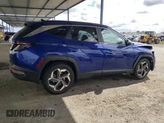2024 Hyundai Tucson SEL with VIN 5NMJF3DE4RH347046, listed as a Copart auction lot 47836835 with 16,090 mi miles and Salvage Title. Bid and sale history available at carsss.com. Image 3.