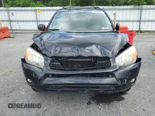 2006 Toyota RAV4 Sport with VIN JTMBD32V066007088, listed as a Copart auction lot 61424555 with 175,276 mi miles and Salvage title. Bid and sale history available at DreamBid. Image 5.
